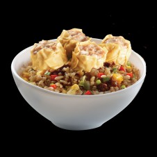 Beef Chao Fan with Siomai by Chowking